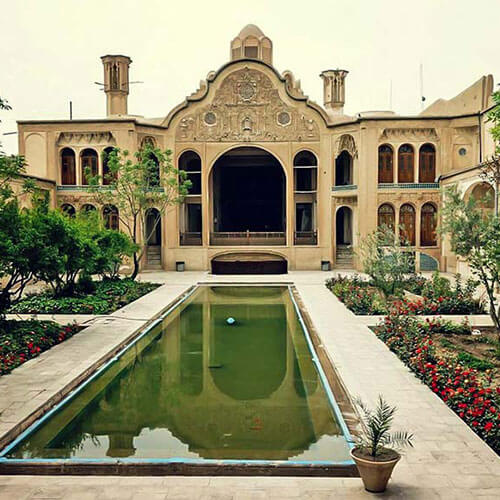 The_Borujerdi_House_is_a_historic_house_in_Kashan_Iran